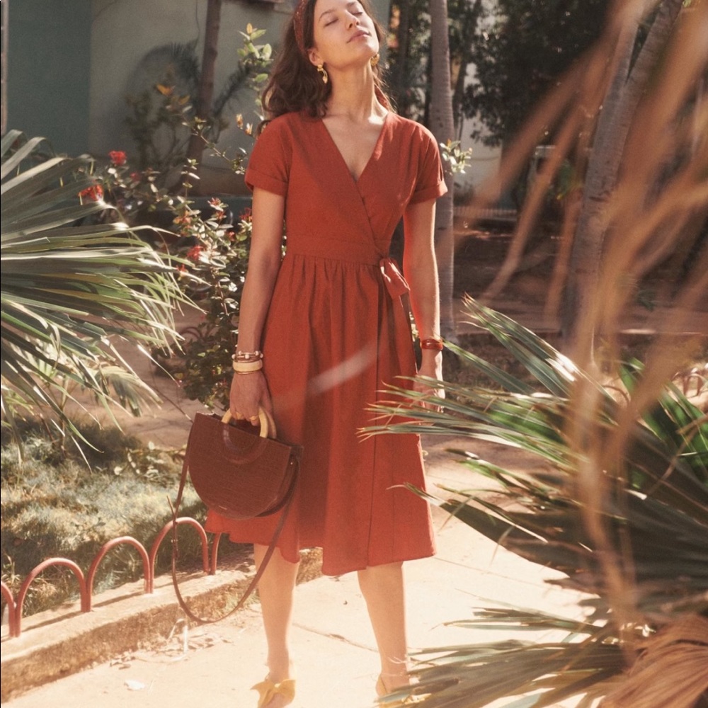 Sezane Marielle Dress FR42 US 10